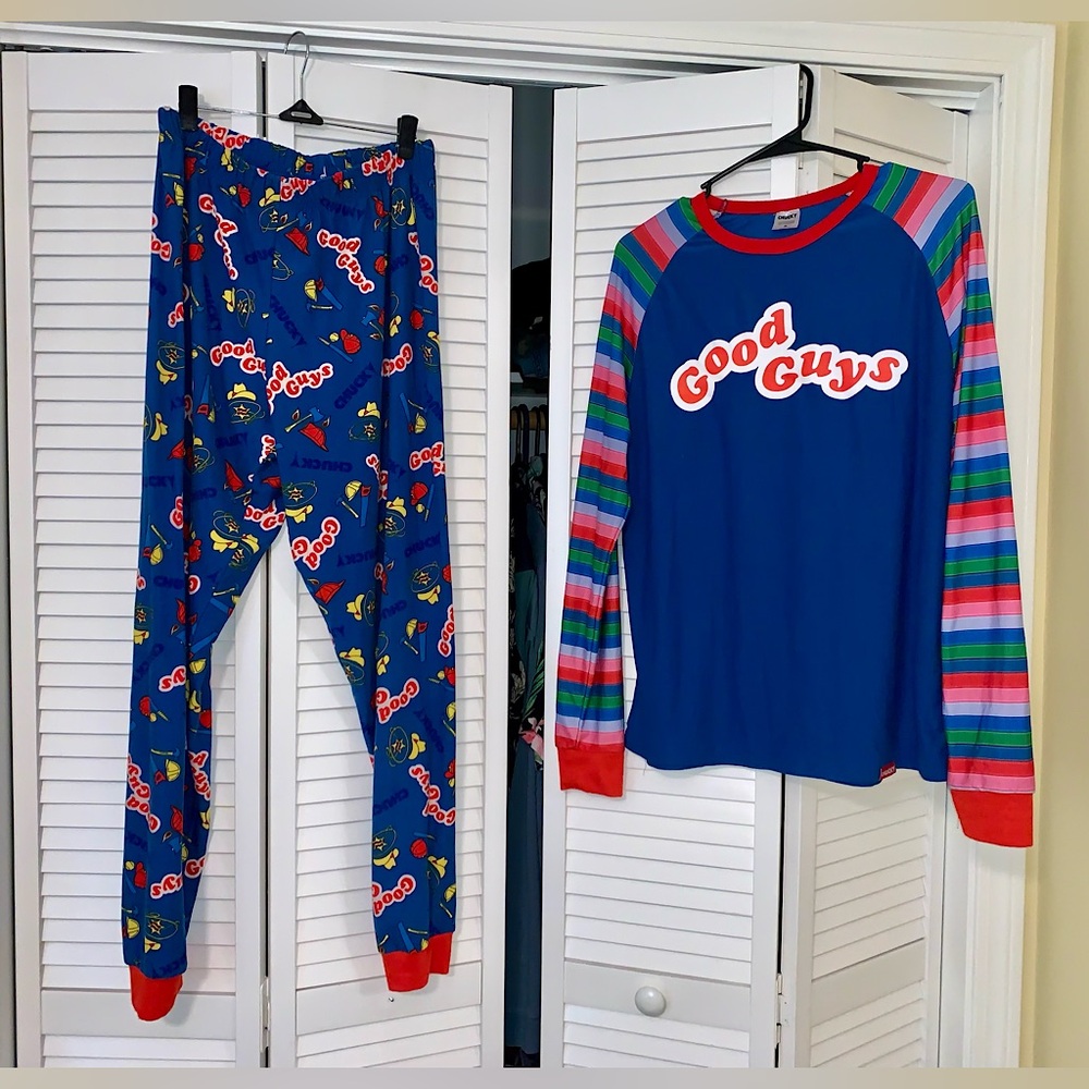 Good Guys Chucky Adult Pajamas Size M